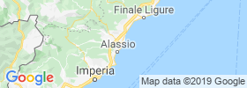 Albenga map