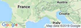 Piedmont map