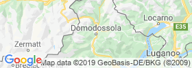 Domodossola map