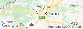 Grugliasco map