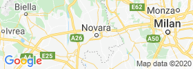 Novara map
