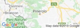 Pinerolo map