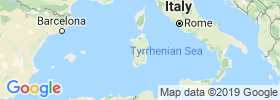 Sardinia map