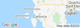 Carbonia map