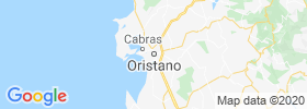 Oristano map