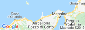 Milazzo map