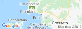 Follonica map