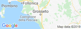 Grosseto map