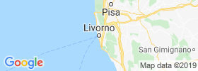 Livorno map