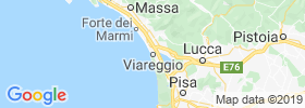 Viareggio map
