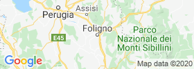 Foligno map