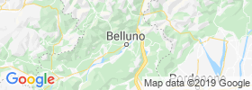 Belluno map