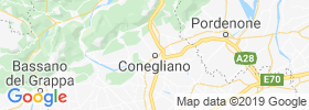 Conegliano map