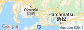 Toyokawa map