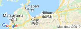 Niihama map