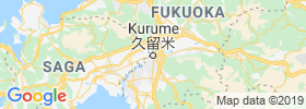 Kurume map