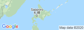 Hokkaidō map