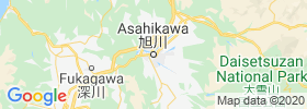 Asahikawa map