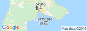 Hakodate map