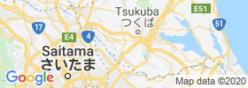 Mitsukaido map