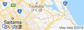 Ryugasaki map