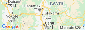 Kitakami map