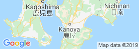 Kanoya map