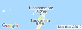 Nishinoomote map