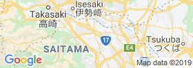 Kumagaya map