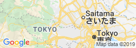 Tokorozawa map
