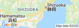 Fujieda map
