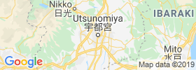 Utsunomiya map