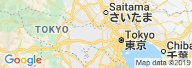 Musashino map