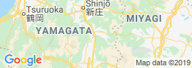 Obanazawa map