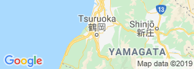 Tsuruoka map