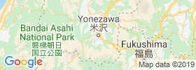 Yonezawa map
