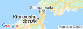 Shimonoseki map