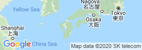 Ōita map
