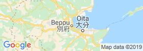 Beppu map