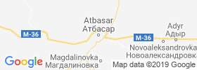 Atbasar map