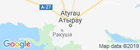 Atyrau map