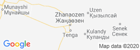 Zhanaozen map