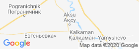 Aksu map