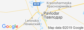 Pavlodar map