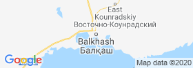 Balqash map