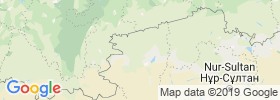 Qostanay map