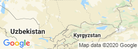 Zhambyl map