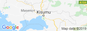Kisumu map