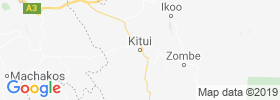 Kitui map