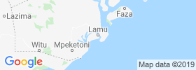 Lamu map